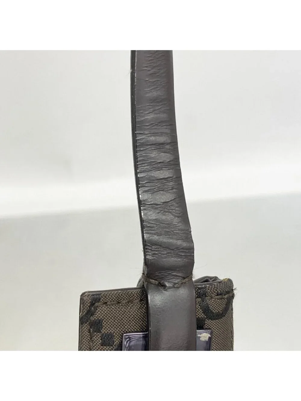 Gucci Shoulder Bag GG Nylon Brown